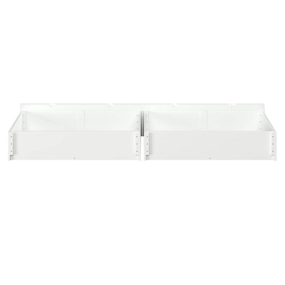 Set Of 2 Queen/King/Twin XL Drawers White - AFI 4 Set Of 2 Queen/King/Twin XL Drawers White - AFI - Image 4