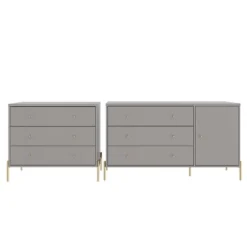 Set Of 2 Jasper 3 Sideboard Drawer Dresser And 3 Classic Drawer Dresser - Manhattan Comfort -Furniture Series Store GUEST 01108f2d 473f 46fa acec e8aa9277a8ca