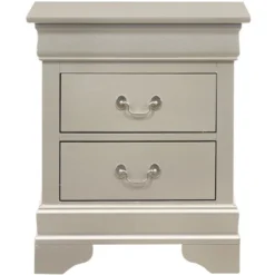 Passion Furniture Louis Philippe 2-Drawer Nightstand (24 In. H X 21 In. W X 16 In. D) 19 Passion Furniture Louis Philippe 2-Drawer Nightstand (24 In. H X 21 In. W X 16 In. D) -Furniture Series Store GUEST 01b3fb01 1396 4af1 9a37 24ddcc4afb43