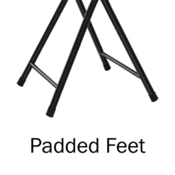 Trademark Home Heavy-Duty 24-Inch Folding Stools With Padded Seats, Black, Set Of 2 10 Trademark Home Heavy-Duty 24-Inch Folding Stools With Padded Seats, Black, Set Of 2 -Furniture Series Store GUEST 020a4d11 5af1 4aa7 a2bf bf9532d8da17