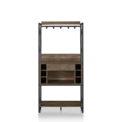 Orella Rustic Baker's Rack Reclaimed Oak - MiBasics -Furniture Series Store GUEST 0226988d 53f1 4ca4 b8cb a4cae353aabc