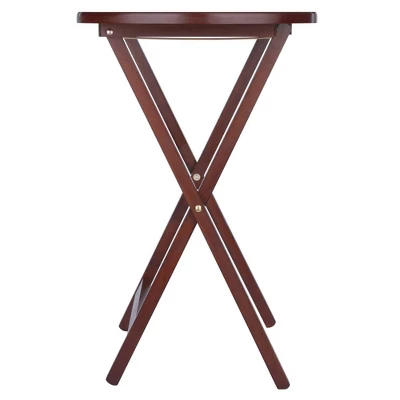 4pc Corbett Oversize Oblong Snack Table Set Antique Walnut - Winsome 6 4pc Corbett Oversize Oblong Snack Table Set Antique Walnut - Winsome - Image 6