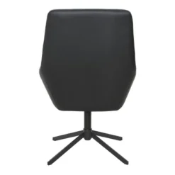 Tubby Chair With Black Base Faux Leather Black - OSP Home Furnishings 8 Tubby Chair With Black Base Faux Leather Black - OSP Home Furnishings -Furniture Series Store GUEST 02fa62b3 6ef0 4916 8eb1 79eb3a2eb712