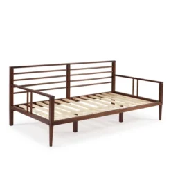 Mid Century Modern Solid Wood Spindle Daybed - Saracina Home -Furniture Series Store GUEST 03589d72 727c 4275 b0fa 7aa23312241d