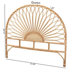 Perenna Natural Rattan Headboard Brown - Bali & Pari -Furniture Series Store GUEST 04dfe751 09e7 408b b6ab 03f90af0c533