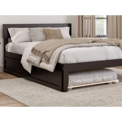 Twin Trundle Bed Espresso - AFI 1 Twin Trundle Bed Espresso - AFI