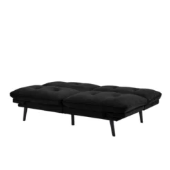 Finley Convertible Futon Sofa Bed Black - Serta -Furniture Series Store GUEST 05f76257 a432 4c1e ba52 9cdec931b1bd