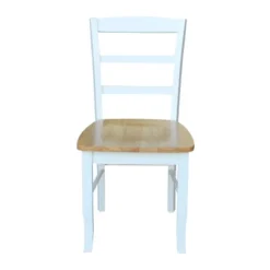 3pc Dining Table With 2 Ladderback Chairs White/Natural – International Concepts 9 3pc Dining Table With 2 Ladderback Chairs White/Natural – International Concepts -Furniture Series Store GUEST 06531207 8110 4d06 8095 8e41362de676