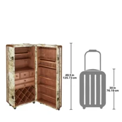 Design Toscano Italian-Style World Map Cocktail Bar Steamer Trunk 12 Design Toscano Italian-Style World Map Cocktail Bar Steamer Trunk -Furniture Series Store GUEST 06c47e28 c6d7 43d3 93df 90eadaec3323