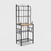 Praha Bakers Rack Black - Boraam