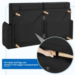 Yaheetech Convertible Sofa Bed Tufted Futon Couch With USB Ports For Living Room -Furniture Series Store GUEST 08e72c88 cbd1 4ed6 8ca3 6e417b1e311b