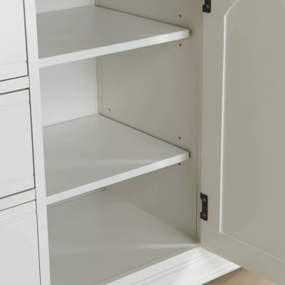 4pc Queen Addison Panel Bedroom Set Dove White - Picket House Furnishings 4 4pc Queen Addison Panel Bedroom Set Dove White - Picket House Furnishings - Image 4