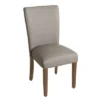 Parsons Chair With Espresso Leg - HomePop