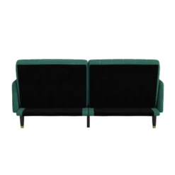 Flash Furniture Sophia Premium Split Back Sofa Futon, Convertible Sleeper Couch For Small Spaces In Soft Upholstery With Solid Wooden Legs -Furniture Series Store GUEST 0d28038a cc42 4264 8e33 cbb9c0af6cd4