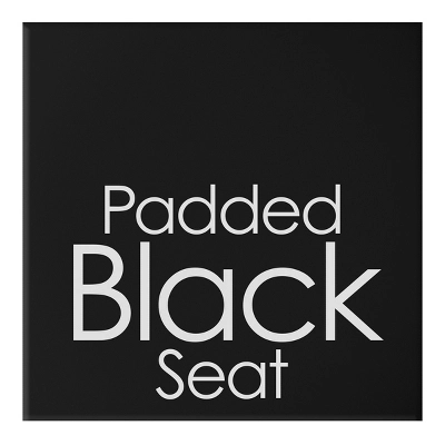 Trademark Home Heavy-Duty 24-Inch Folding Stools With Padded Seats, Black, Set Of 2 5 Trademark Home Heavy-Duty 24-Inch Folding Stools With Padded Seats, Black, Set Of 2 - Image 5