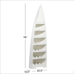 Coastal Wood Standing Wine Rack White - Olivia & May 9 Coastal Wood Standing Wine Rack White - Olivia & May -Furniture Series Store GUEST 0ea5d636 9f7f 4ebc a0f8 eb7a87ce987a