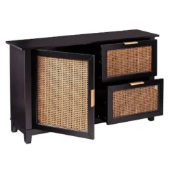 Chekshire Anywhere Storage Cabinet Black/Natural - Holly & Martin 11 Chekshire Anywhere Storage Cabinet Black/Natural - Holly & Martin -Furniture Series Store GUEST 0f94cec9 fbd0 4ab8 be83 2ad91cd5fc0d