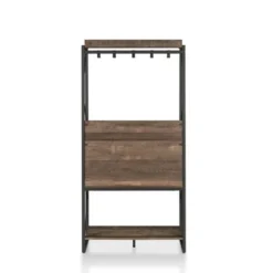 Orella Rustic Baker's Rack Reclaimed Oak - MiBasics -Furniture Series Store GUEST 1029dcaf 0bba 4a6f b02a e2bbb5477b60