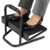 Mount-It! Height Adjustable Foot Rest For Standing And Sitting, Under The Desk Footrest With Handle And Six Height Settings, Anti-Slip Padded Surface
