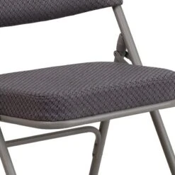 Emma And Oliver 4 Pack Premium Curved Triple Braced & Hinged Fabric Upholstered Metal Folding Chair 18 Emma And Oliver 4 Pack Premium Curved Triple Braced & Hinged Fabric Upholstered Metal Folding Chair -Furniture Series Store GUEST 108979a9 1546 4816 b4c7 690397bf22d1
