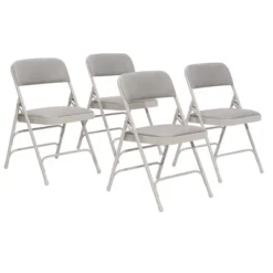 Set Of 4 Deluxe Fabric Padded Triple Brace Folding Chairs - Hampden Furnishings -Furniture Series Store GUEST 10dd9620 87af 4a95 8807 874cfe5ab7c8