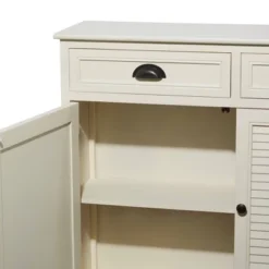 Farmhouse Wooden Cabinet Cream - Olivia & May -Furniture Series Store GUEST 11237051 a8f4 4155 a85a 6e96f2dffe0f