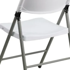 Emma And Oliver 2 Pack Commercial White Plastic Event Party Rental Folding Chair -Furniture Series Store GUEST 11d098ee fde2 4656 86c4 6d374a4ad0ae
