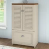 Fairview Storage Cabinet With Drawer White - Bush Furniture