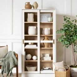 72" Promontory Cabinet With Sliding Doors - Threshold™ Designed With Studio McGee 20 72" Promontory Cabinet With Sliding Doors - Threshold™ Designed With Studio McGee -Furniture Series Store GUEST 123e42a0 83f1 4a74 b01e b843c1da7645