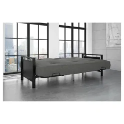 DHP Henley Metal Arm Futon Frame Black Metal - Dorel Home Products -Furniture Series Store GUEST 12e5f9ab 90a4 4fec b9a8 73dccb2ac48a