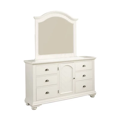 4pc Queen Addison Panel Bedroom Set Dove White - Picket House Furnishings 2 4pc Queen Addison Panel Bedroom Set Dove White - Picket House Furnishings - Image 2