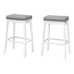 2pk 29" Upholstered Bar Height Nailhead Trim Barstools - EveryRoom 9 2pk 29" Upholstered Bar Height Nailhead Trim Barstools - EveryRoom -Furniture Series Store GUEST 146adadd 10a0 4019 b005 0cbcb28b4d36
