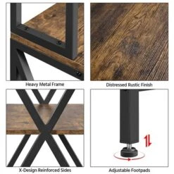 Yaheetech 5-Tier Kitchen Baker's Rack Utility Storage Shelf With 5 Shelves & Adjustable Feet -Furniture Series Store GUEST 15e0ec0d de1c 4fcc b8c5 ce226cfe39bc