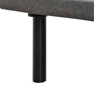 HOMCOM Twin XL Adjustable Bed Frame, Ergonomic Zero Gravity Power Bed Base With Head And Foot Incline, Memory, And Wireless Remote, Gray 4 HOMCOM Twin XL Adjustable Bed Frame, Ergonomic Zero Gravity Power Bed Base With Head And Foot Incline, Memory, And Wireless Remote, Gray - Image 4