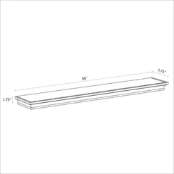Traditional Wall Shelf White - Threshold™ -Furniture Series Store GUEST 1800e01f f3e4 4fad 9a88 96999268b9a0
