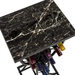 Sorbus 11 Bottle Marble Wine Rack Console Table -Furniture Series Store GUEST 18a4a5b8 b1bb 40df b6f9 10d49bcfd620