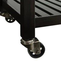 Havelock Rolling Kitchen Island Dark Tobacco - Holly & Martin -Furniture Series Store GUEST 19e3c66c 12db 4e64 bd2e e133ef59c3d1