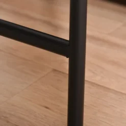 HOMCOM Modern Glasstop Vanity Table With Mirror, Makeup Dressing Table With Rotating Round Mirror, Shelves For Perfumes, Cosmetics, Lotions, Black -Furniture Series Store GUEST 1a5002bd 96df 4b36 a793 e071c0c66e70