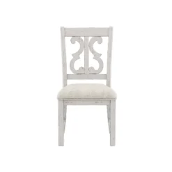 7pc Lexin Rustic Dining Set Distressed White/ Distressed Dark Oak - MiBasics 12 7pc Lexin Rustic Dining Set Distressed White/ Distressed Dark Oak - MiBasics -Furniture Series Store GUEST 1bb8369f 5684 4063 8e89 73f7c6c81d95