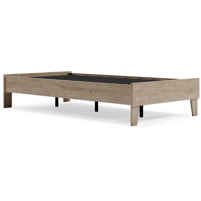 Oliah Platform Bed Natural - Signature Design By Ashley 1 Oliah Platform Bed Natural - Signature Design By Ashley