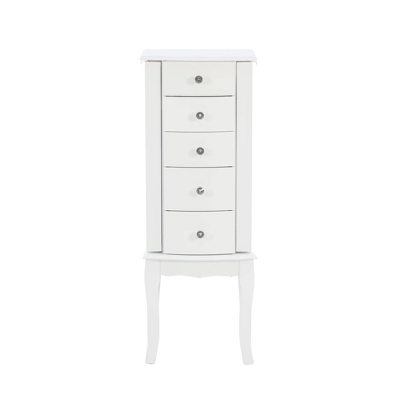 Makenzie Jewelry Armoire White - Powell Company 3 Makenzie Jewelry Armoire White - Powell Company - Image 3
