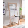 Holten 2 Open Shelves Leaning Desk - MiBasics