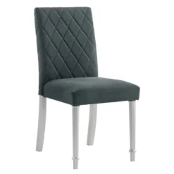 2pc Singger Writing Desk With Chair Gray - HOMES: Inside + Out -Furniture Series Store GUEST 20862193 a01f 45f6 bfa6 9956017062dc