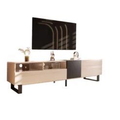 70.9" Contemporary TV Stand With 2 Drawers And 2 Doors - ModernLuxe -Furniture Series Store GUEST 21bccc02 1e52 4209 9b83 089f2d9c7941