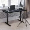 Flash Furniture Electric Height Adjustable Standing Desk - Table Top 48" Wide - 24" Deep