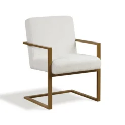 Sanders Accent Chair Cream - Lifestyle Solutions -Furniture Series Store GUEST 2252ad74 9cbb 458f ab1b 3e27a4717b51