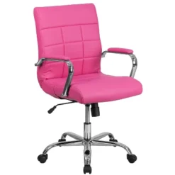 Flash Furniture Mid-Back Vinyl Executive Swivel Office Chair With Chrome Base And Arms 26 Flash Furniture Mid-Back Vinyl Executive Swivel Office Chair With Chrome Base And Arms -Furniture Series Store GUEST 23c77376 4df7 4fcb 99b9 0913ad124b63