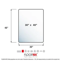 30"x48" Rectangular Advantage Mat For Hard Floor - Cleartex -Furniture Series Store GUEST 24456b7d beec 4b26 a262 7176a16b6fb3