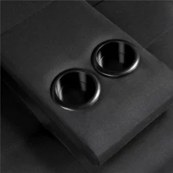 Yaheetech Convertible Futon Sofa Bed Tufted Fabric Futon With Cupholders And Pillows -Furniture Series Store GUEST 250a511a 7b22 4faa 9d7d b98ba4440de9