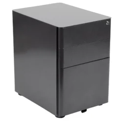 Flash Furniture Work From Home Kit - Black Computer Desk, Ergonomic Mesh Office Chair And Locking Mobile Filing Cabinet With Side Handles -Furniture Series Store GUEST 255f6ab2 0a9c 410a ade3 ec7561592662